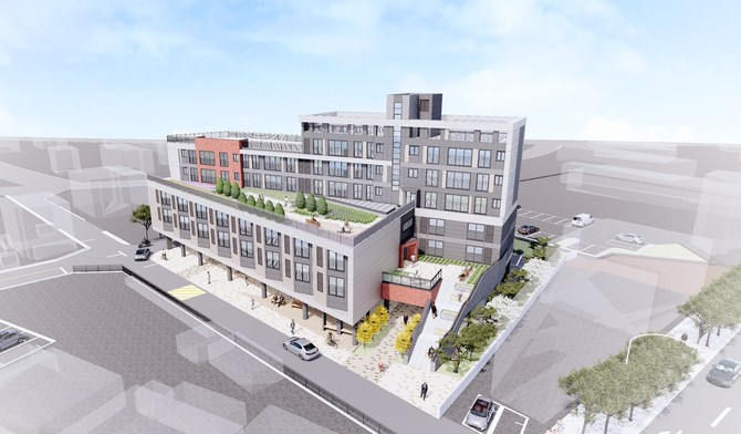 청년과 신혼부부의 주거 안정을 위해 공급하는 '청년·신혼부부 행복주택' 조감도. ⓒ 합천군