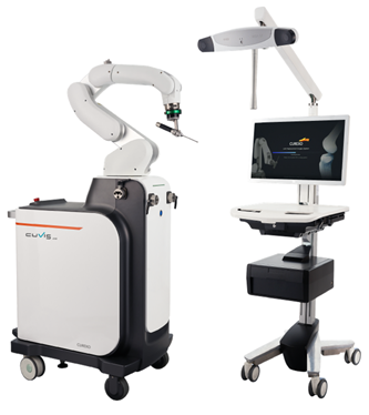 인공관절 수술 로봇 '큐비스-조인트(CUVIS-joint)'. ⓒ 큐렉소