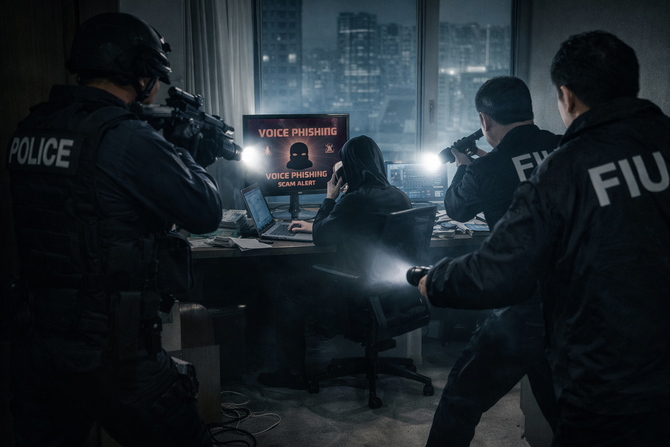 금융당국이 투자리딩방·로맨스스캠 등 신종 사기 확산에 대응하기 위해 가용 가능한 행정수단을 총동원한다. ⓒ 챗GPT 생성 이미지