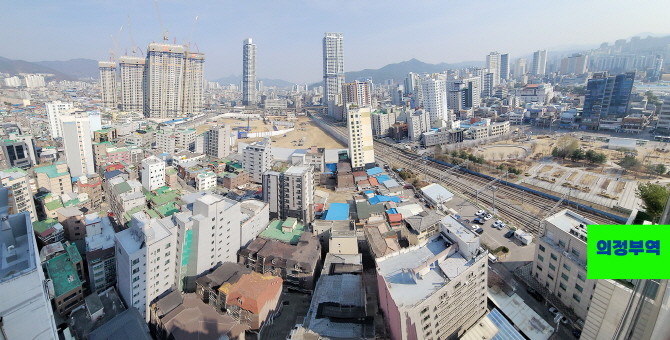 사업지 및 사업지 앞 공사현장. Ⓒ (가칭)의정부지역주택조합