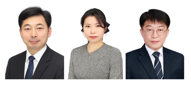 왼쪽부터 김정훈, 추보라, 이정근 의원. ⓒ 의회사무국