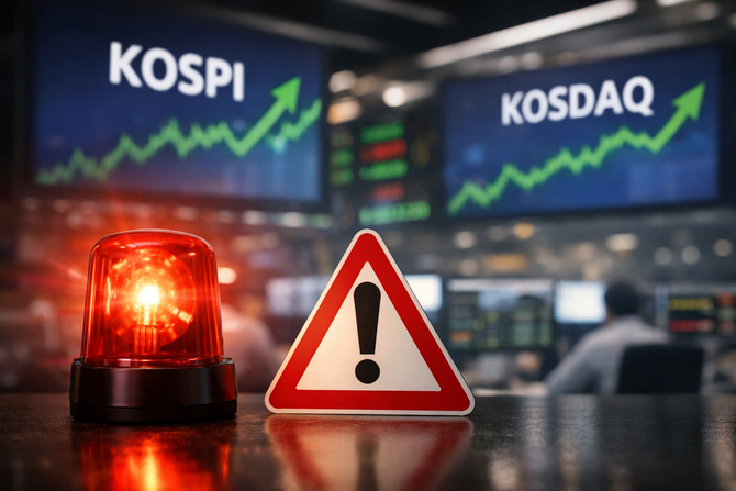 한국거래소가 27일 발표한 '2025년 시장경보 및 시황급변 조회공시 운영효과 분석'에 따르면 지난해 시장경보 지정 건수는 총 3026건으로 전년(2724건) 대비 11% 증가했다. ⓒ 챗GPT 생성 이미지