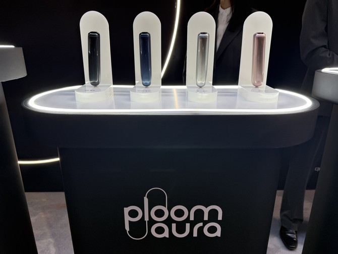 JTI코리아 '플룸 아우라' 제품 라인업. = 이인영 기자