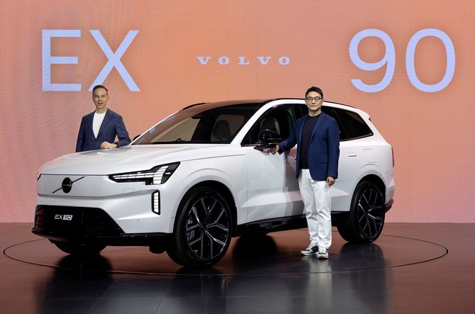 순수 전기 플래그십 SUV '볼보 EX90'. ⓒ 볼보자동차코리아