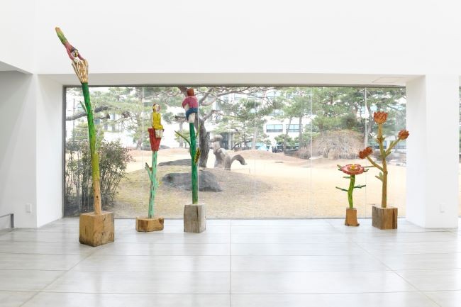 김성수 작가 '꽃과 새가 하는 말을 들을 수 있다면'. ⓒ 대구보건대학교