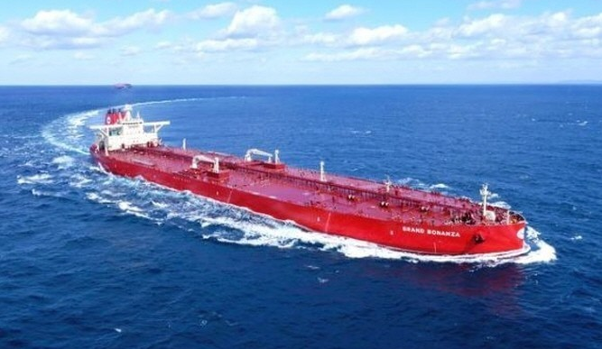 팬오션의 초대형원유운반선(VLCC) '그랜드 보난자' ⓒ 팬오션