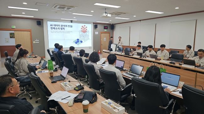 영천 한중엔시에스에서 진행된 2026년도 제1차 입주기업 역량강화 교육 모습. ⓒ 대구경북경제자유구역청