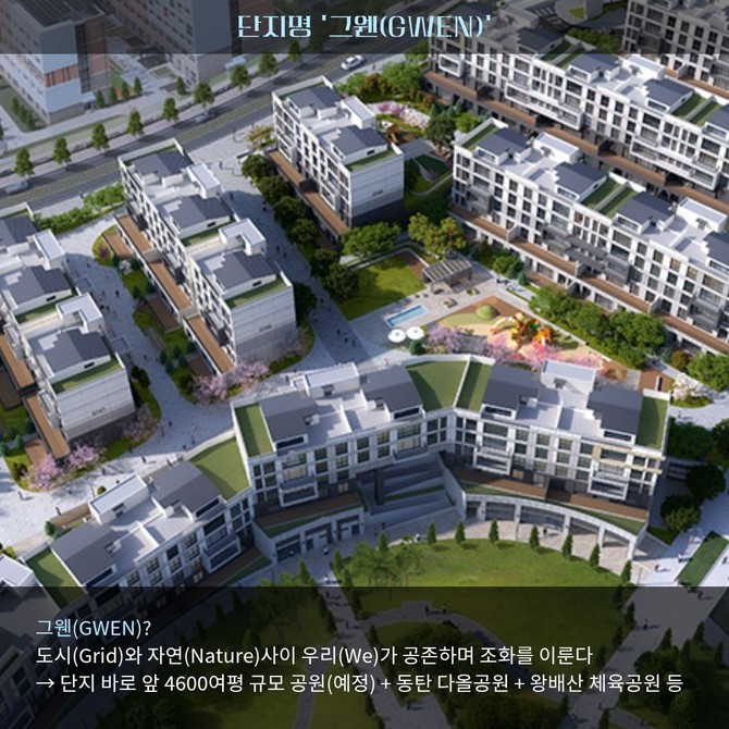 동탄 그웬 160 조감도2. Ⓒ 동탄 그웬 160 홈페이지 캡쳐
