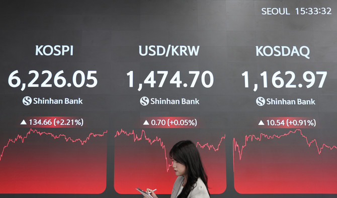 16일 코스피와 코스닥은 각각 6226.05, 1162.97을 기록했다. ⓒ 신한은행
