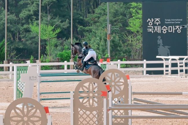 상주시가 후원하는 2026 춘계 전국승마대회 모습. ⓒ 상주시
