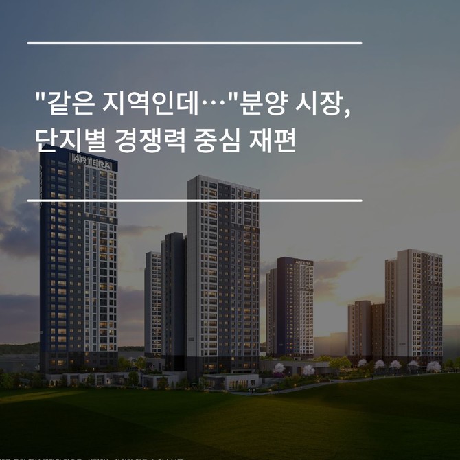 고덕신도시 아테라 투시도. Ⓒ 금호건설