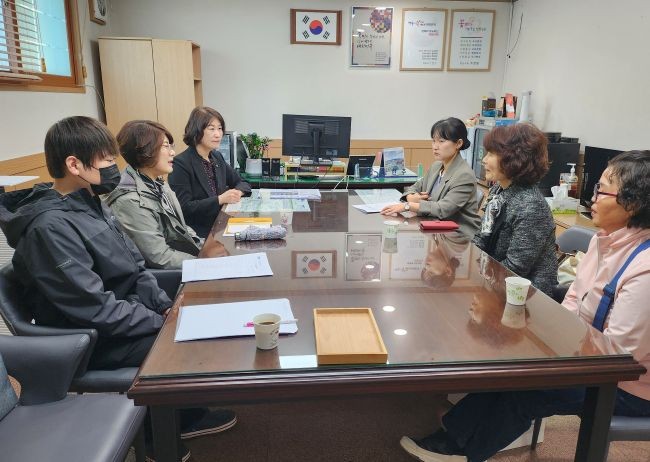 경산시 2026년 찾아가는 행복 설계사 운영 지도·점검 모습. ⓒ 경산시