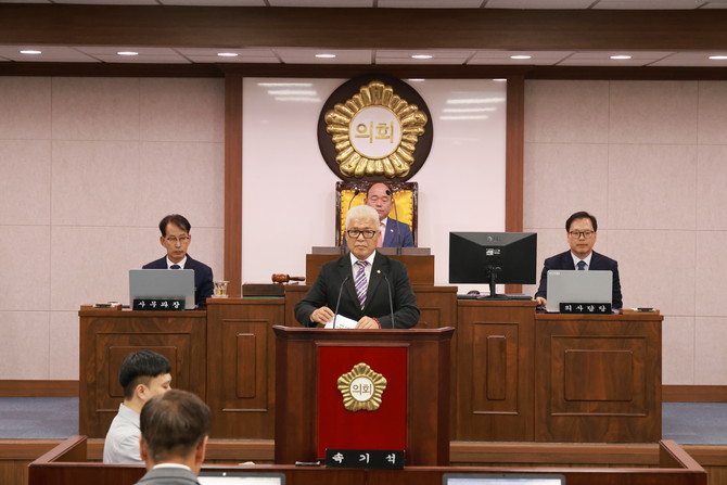 합천군의회가 27일부터 28일까지 양일간 '제298회 합천군의회 임시회'를 진행하고 있다. ⓒ 합천군
