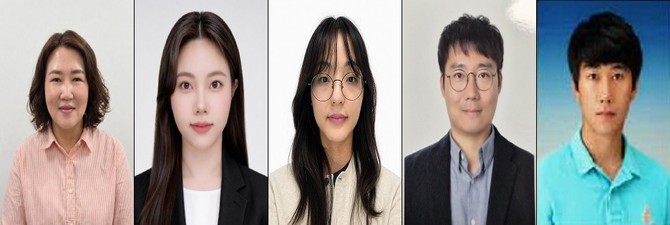 왼쪽부터 김영임, 조문경, 윤주영, 김진환, 장석훈. ⓒ 예산군