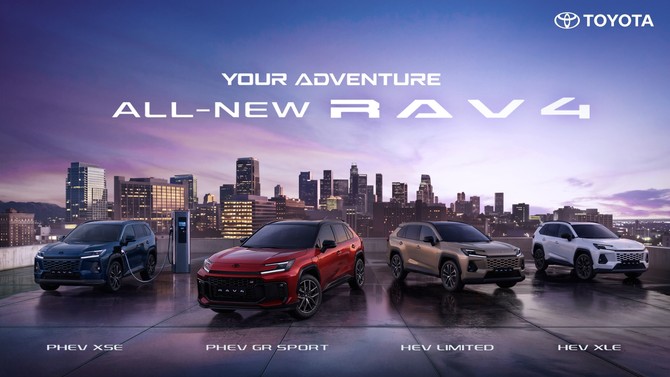 '라이프 이즈 언 어드벤처(Life is an Adventure)' 콘셉트를 바탕으로 개발된 올 뉴 RAV4는 견고하고 강인한 디자인과 패키징을 유지하면서도 다양한 라이프스타일에 대응할 수 있도록 진화한 차세대 SUV다. ⓒ 토요타코리아