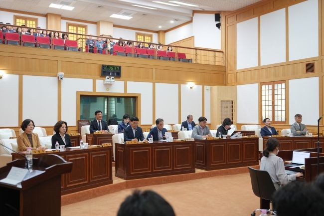 경산시의회는 6일 제269회 임시회를 개회했다. ⓒ 경산시의회