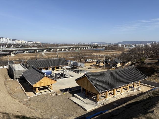 고산서당 전통문화교육관 공사현장. ⓒ 대구 수성구