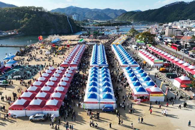 지난 2025년에 실시한 청송사과축제 모습. ⓒ 청송군