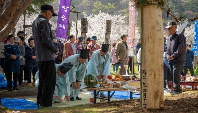 제27회 청양칠갑산장승문화축제 개최 모습. ⓒ 청양군