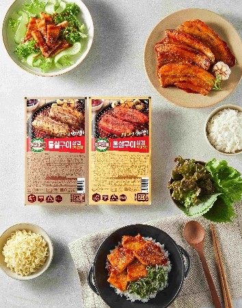 의성마늘 통살구이 삼겹2종 패키지 이미지. ⓒ 롯데웰푸드