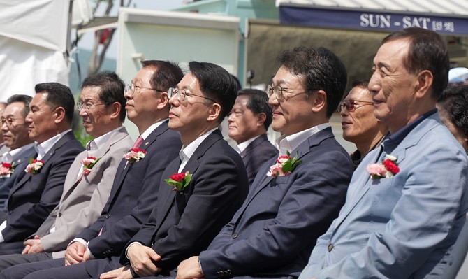 황종우 해양수산부 장관 등 내빈이 개막식에 참석하고 있다. ⓒ 한국어촌어항공단