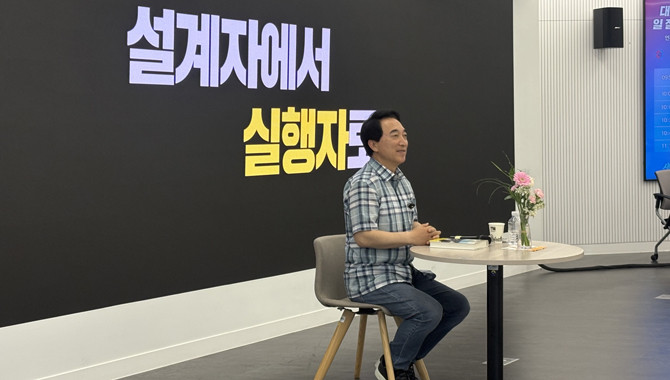 박수현 충남도지사 후보는 15일 충남 천안에 위치한 단국대학교 천안캠퍼스에서 언론인들과 미디에 데이를 갖고 다양한 현안 질문에 답했다. = 김경태 기자