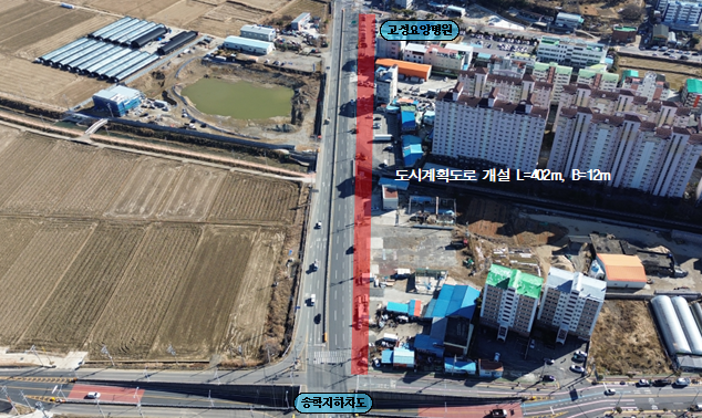 고성군이 행정안전부 상반기 특별교부세 19억원을 확보한 사업장 사진. ⓒ 고성군