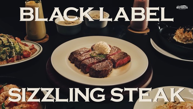 STEAK OF STEAK, OUTBACK 캠페인 영상. ⓒ 다이닝브랜즈그룹