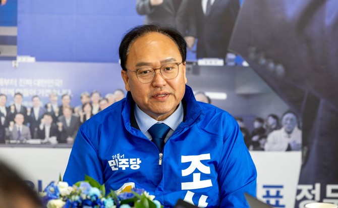 더불어민주당 조상호 세종시장 후보. =오영태 기자