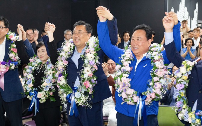 김기재 당진시장 당선인이 당선 확정 후 지지자들에게 감사 인사를 전하며 민선 9기 시정 운영 방향과 청사진을 제시했다. ⓒ 선거캠프