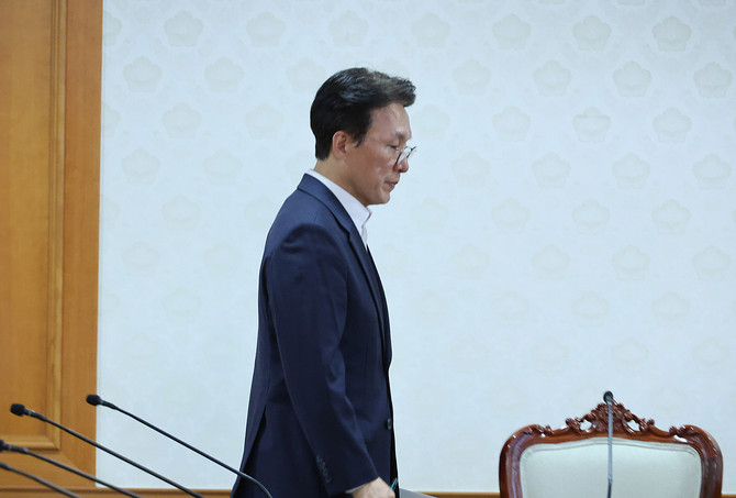 김민석 국무총리가 더불어민주당 당대표 출마를 위해 사퇴한다. ⓒ 연합뉴스