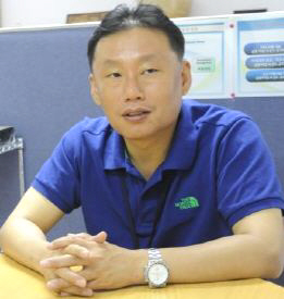 조종현 콩깍지 대표는 노인일자리 창출에 노력을 기울이고 있다. = 최민지기자