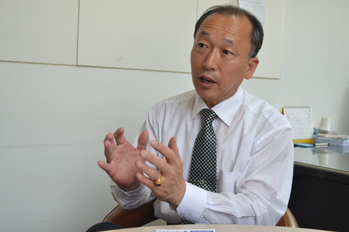  김한규 국방신문사 대표는 협동조합 전환을 통해 우리 군의 문제점 개선과 튼튼한 국방을 이끌어내는데 힘쓸 것이라고 밝혔다. = 최민지 기자