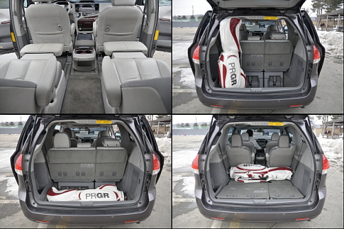  편안함에 중점을 두고 개발된 시에나는 고급 세단에만 적용되는 오토만 시트를 국내 미니밴 최초로 장착했으며, 3열 시트는 등받이만 숙여지는 것이 아니라 완전히 바닥에 폴딩돼 화물칸 바닥으로 수납이 가능하다. ⓒ 프라임경제