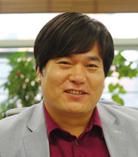  조희승 대표는 '신시장의 가치를 창출하는 아웃소싱 리더기업'이라는 장기 전략으로 지속적인 성장을 계속해 오고 있다. = 김경태 기자