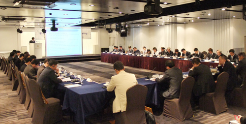  지난 25일 개최된 국제민간고용서비스연맹 서울 컨퍼런스에서 한&middot;중&middot;일 3국 Ciett 동북아시아 대표들이 민간고용서비스 확대를 위한 공동합의문을 발표했다. = 김경태 기자