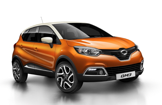  르노삼성은 수입 소형 디젤 차량을 선호하는 젊은 층을 적극적으로 공략하기 위해 다섯 번째 신규 라인업인 QM3를 파격적인 가격인 2250만원부터 판매한다. Ⓒ 르노삼성자동차