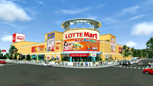  롯데마트 베트남 빈증점 조감도. ⓒ 롯데마트