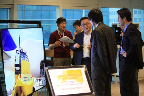  CJ헬로비전과 일본 최대 복수종합유선방송사업자(MSO) '주피터텔레콤(J:COM)'이 지난 5일 CJ헬로비전 상암동 본사에서 UHD 실험 및 시범방송 기술과 전략에 대해 논의했다. ⓒ CJ헬로비전