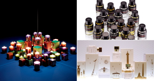  서울신라호텔 아케이드 크리스 마스 마켓 3대 향수. ⓒ 서울신라호텔