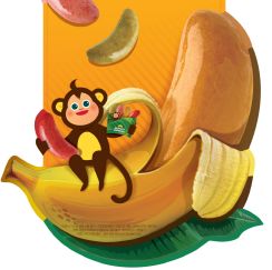  신제품 몽키바나나 도넛. ⓒ 던킨도너츠