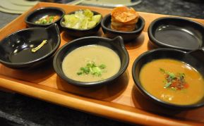  정갈하게 내어진 개인상차림. = 정수지 기자