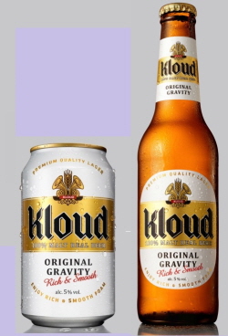  클라우드 캔(좌), 클라우드 병(우). ⓒ 롯데주류