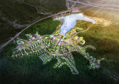  백운지식문화밸리 조감도. ⓒ 롯데쇼핑