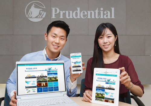  푸르덴셜생명은 블로그에 '반응형 웹'을 도입해 사용자가 어떤 기기를 이용해도 블로그 콘텐츠를 최적의 상태로 볼 수 있도록 했다. ⓒ 푸르덴셜생명