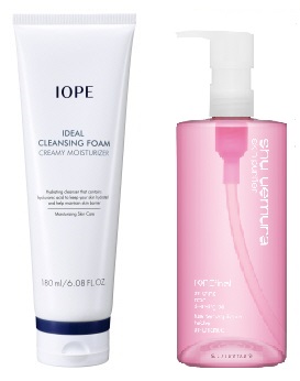  차앤박 듀얼발란스 워터락 TU세럼(좌), 동인비 동인비담 아쿠아 오일(우). ⓒ 각사