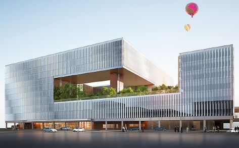  오는 2017년 1차 준공되는 이화여자대학교 의과대학 부속 제2병원 및 의과대학 투시도. ⓒ 이화의료원