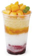  망고베리 컵빙수. ⓒ 뚜레쥬르