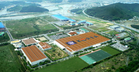  그동안 적자를 면치 못하던 한국GM은 그동안 쌓아온 통상임금 충당금을 환입시켜 '영업이익 1조원'이라는 쾌거를 달성했다. 한국GM 보령공장 조감도. Ⓒ 한국GM