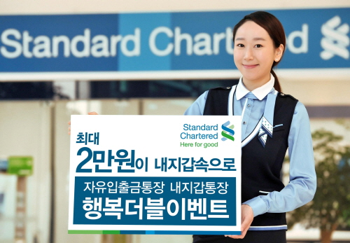  스탠다드차타드은행의 '내지갑통장'이 입소문을 타고 2030 젊은 직장인 등 40만명이 넘는 고객을 유치했다. 해당 통장은 수수료 면제와 연 최고 4.2% 금리 혜택 등이 제공된다. ⓒ 스탠다드차타드은행